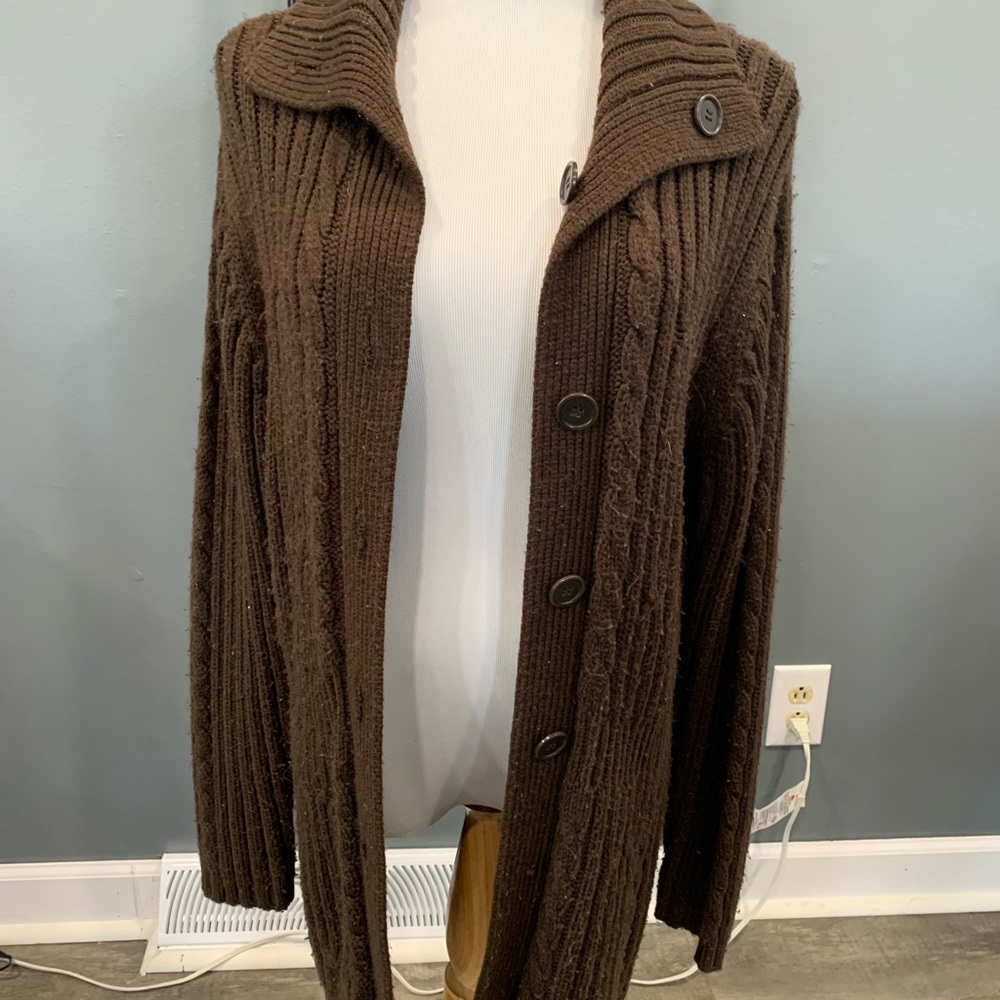 Cognac cardigan
